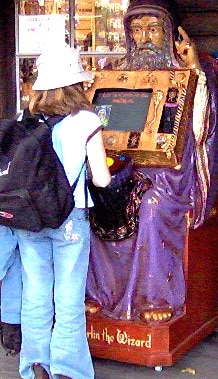 Merlin the Wizard new machine created by Gregory for Dreamworld