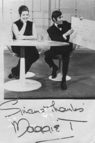 Gregory Mirkin television appearance with Maggie Tabberer in 1967